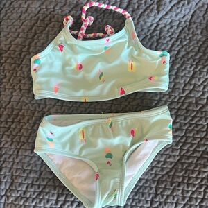 Cat & Jack Mint Swimsuit. 5t